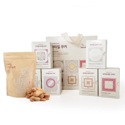 우리밀쿠키&마늘빵세트